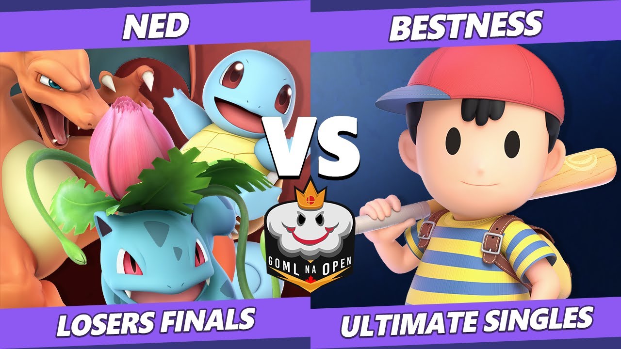 GOML NA Circuit Finale Losers Finals - BestNess (Ness) Vs. Ned (Pokemon Trainer) Smash Ultimate SSBU