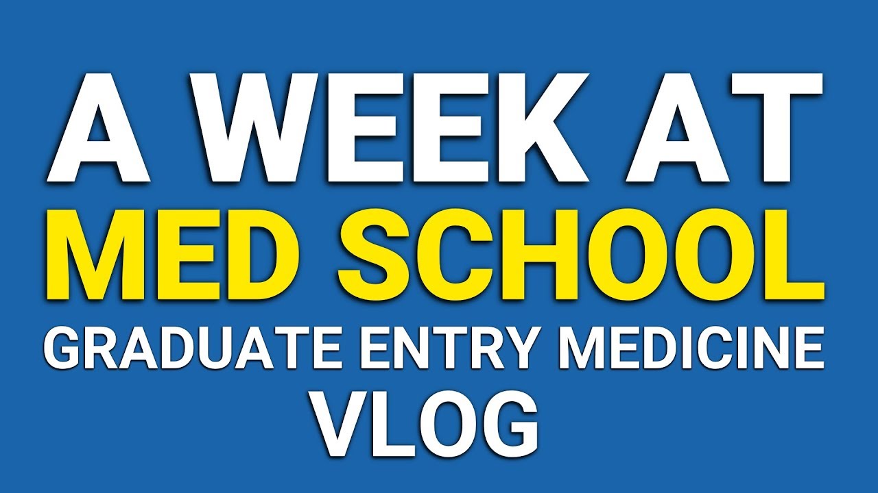 A Week Of Med School VLOG (Graduate Entry Medicine) | PostGradMedic