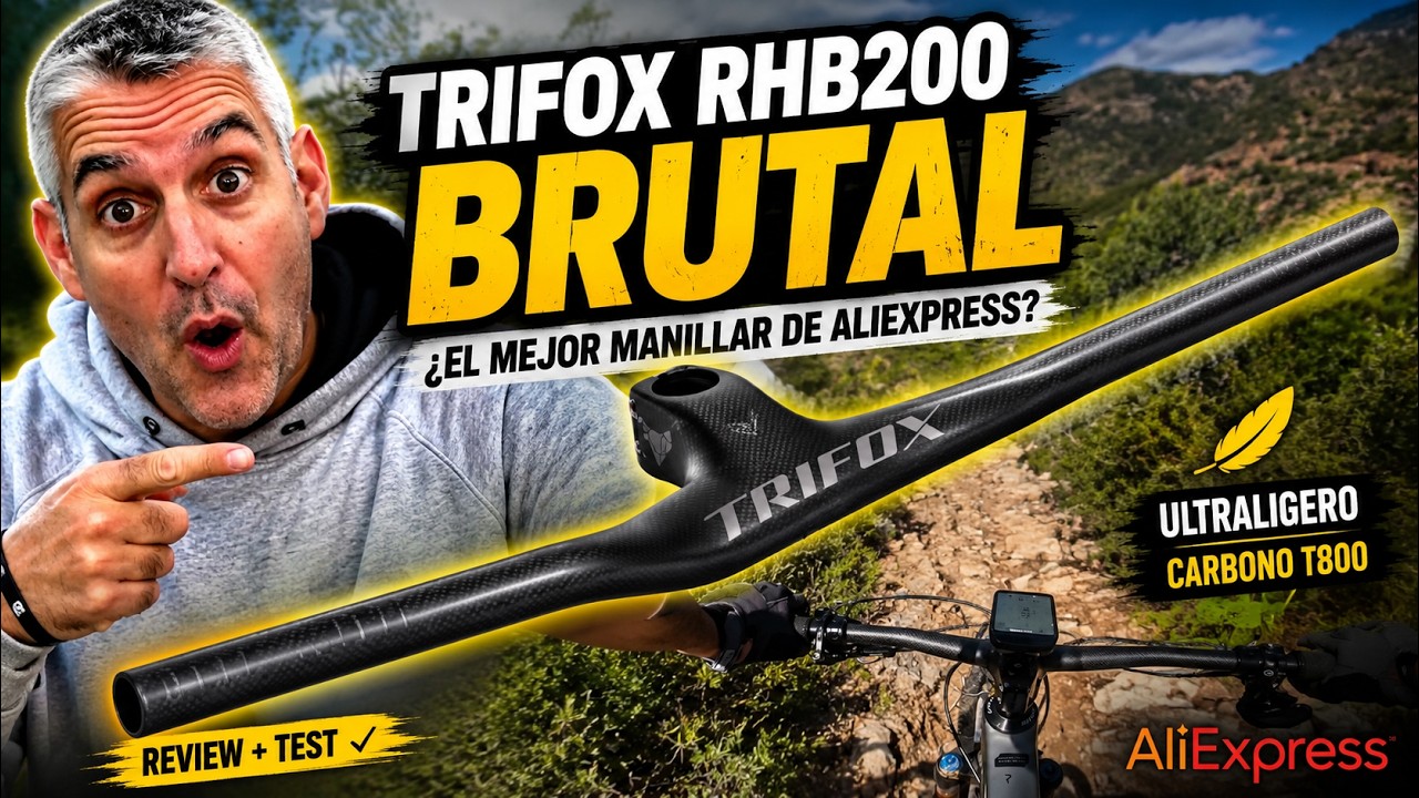 Manillar Integrado de AliExpress Trifox RHB200 - Review y Test