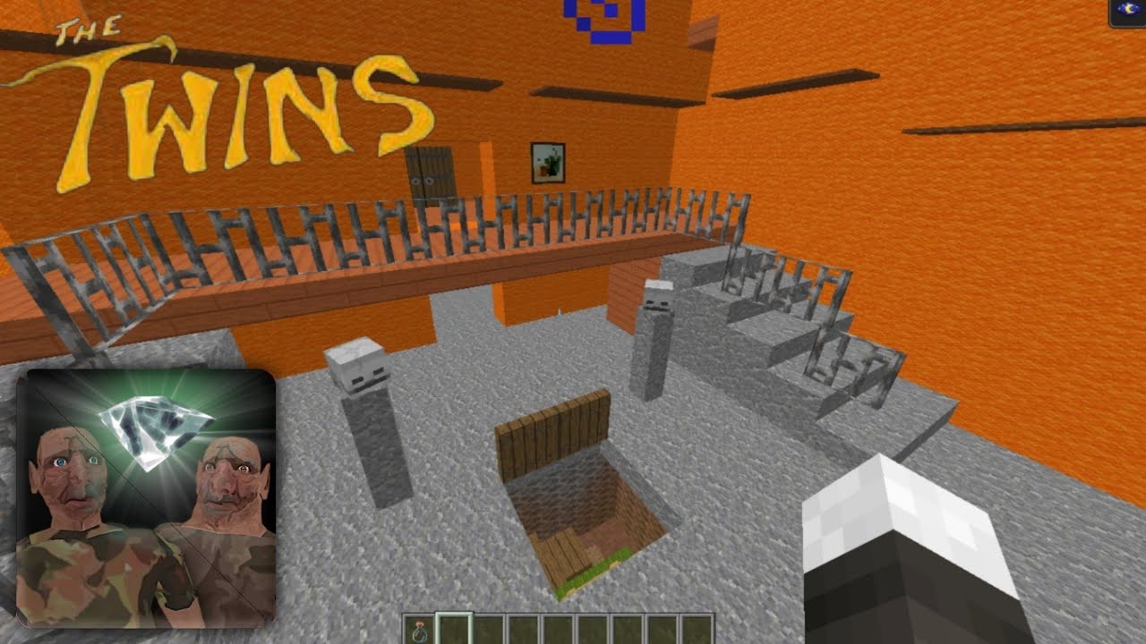 Близнецы: Дом Близнецов в Майнкрафт