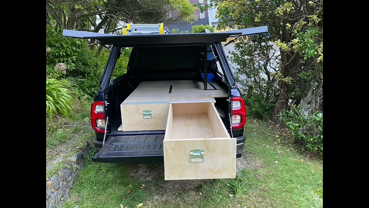 Easy electrician drawer system for TOYOTA HILUX SR5