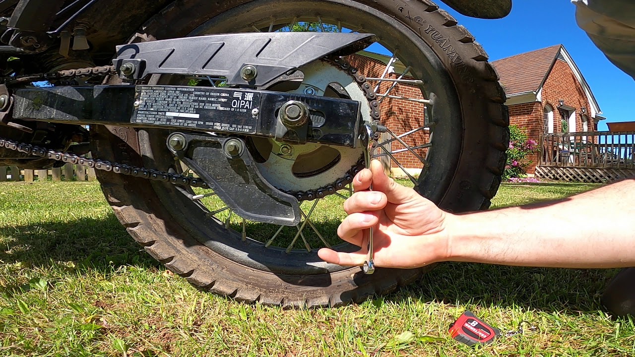Lifan X-Pect Chain Adjustment [How To]