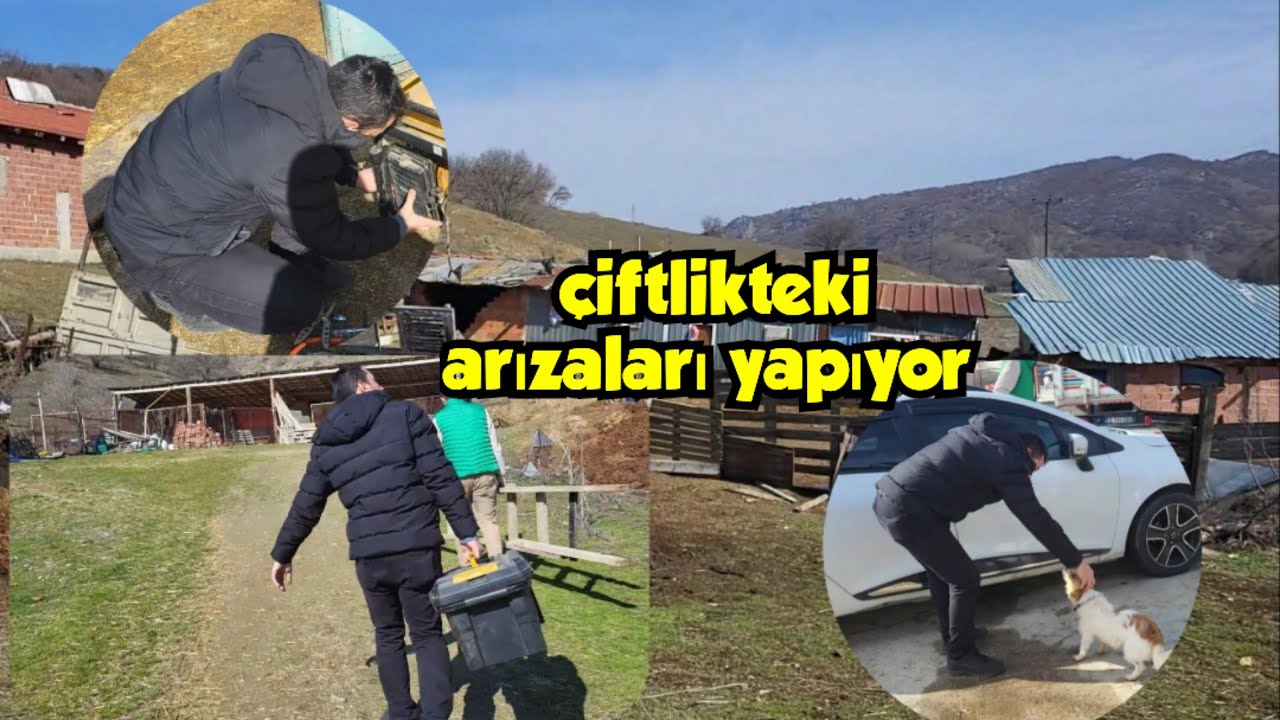 Çiftlikteki arızalar için bizi köyümüzden aldılar