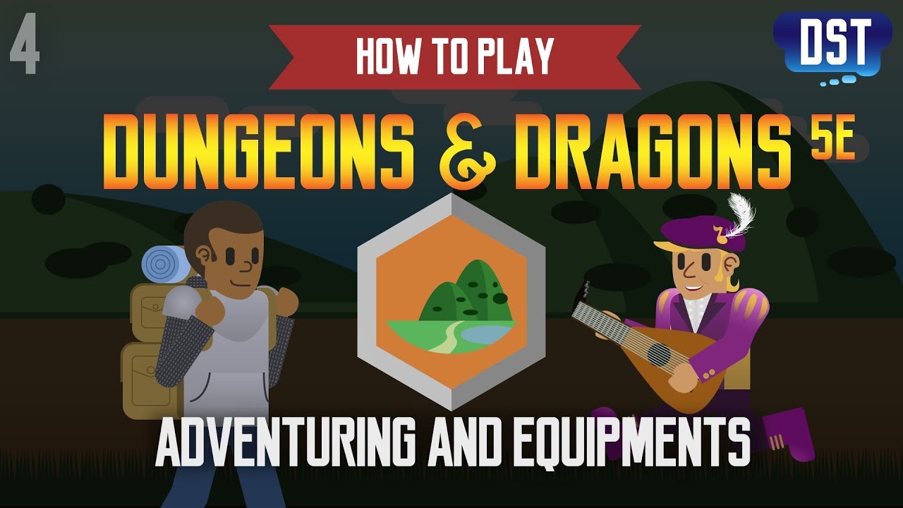 How to Play Dungeons and Dragons 5e - Adventuring and Equipments