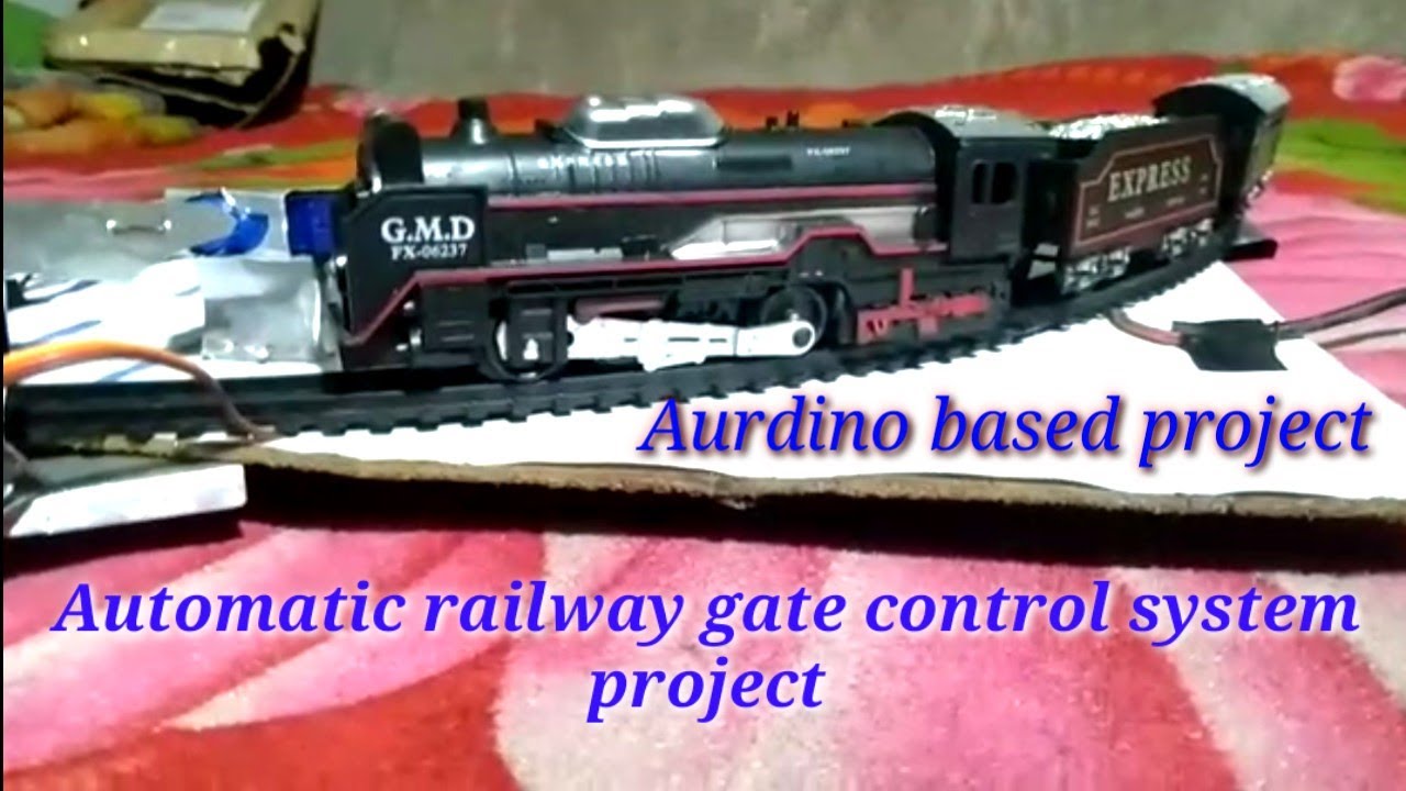 Automatic railway gate control system||project||engineering||Aurdino nano||Diploma project|| btech
