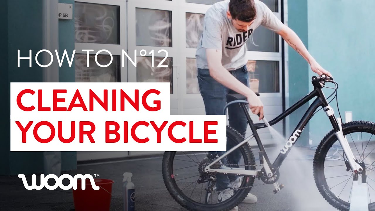 How to clean 🧽 and look after your bike | woom bikes