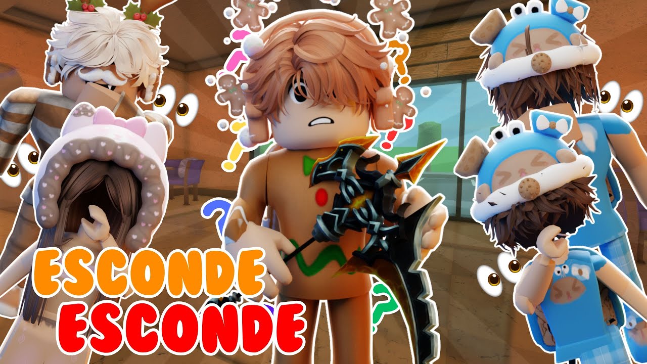 ESCONDE-ESCONDE ENTRE AMIGOS VALENDO GODLY NO MURDER!! 🤫🔪