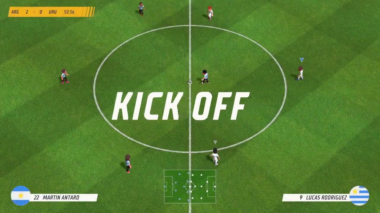 Super Soccer Blast: America vs Europe (Ame Vs Eur) (Unfinished Pixel) (Steam) [2021] [PC Longplay]