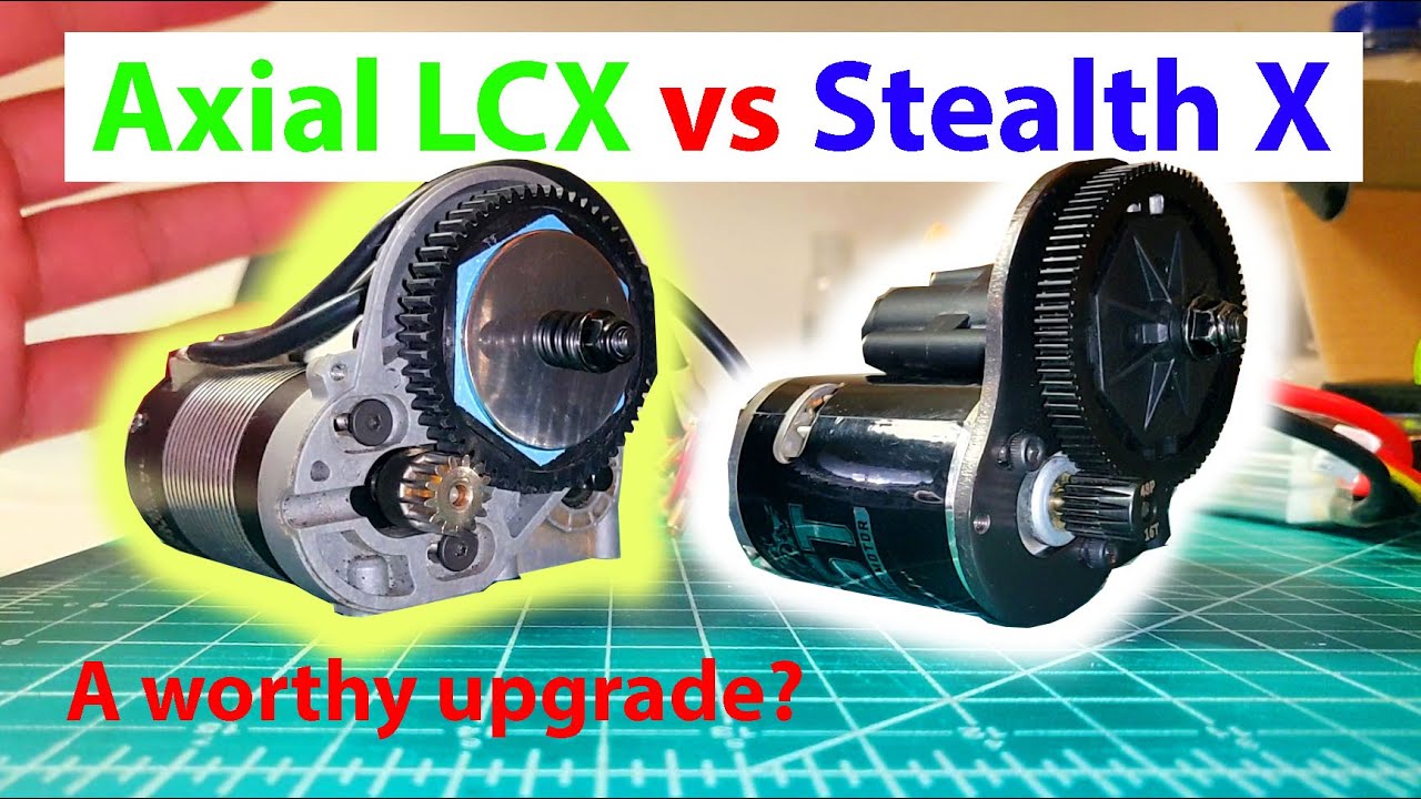 Element Stealth X vs Axial LCX transmission | comparison and build