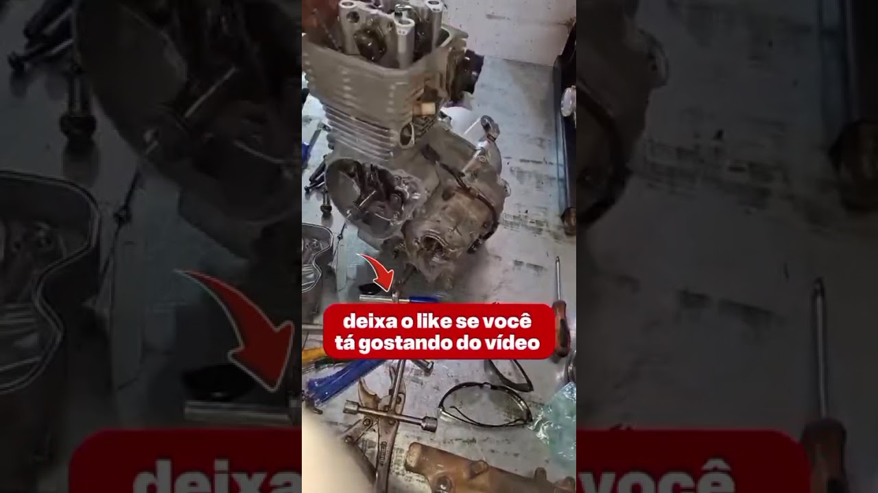 Montagem completa do motor da fan 150 2014