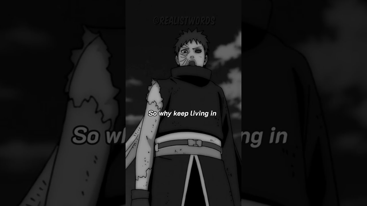 Come Join Us Naruto l Obito Words