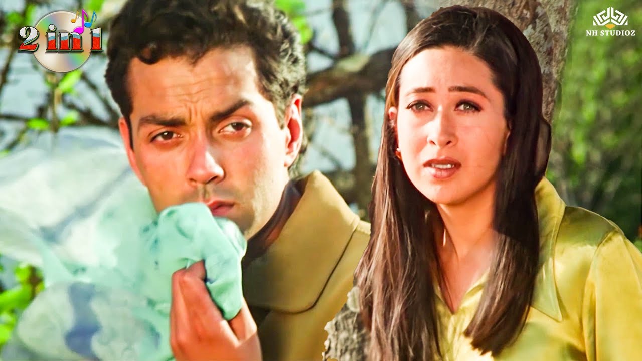 Tere Aage Piche Kahin Dil Kho Gaya - Alka Yagnik, Kumar Sanu - Bobby Deol, Karishma Kapoor