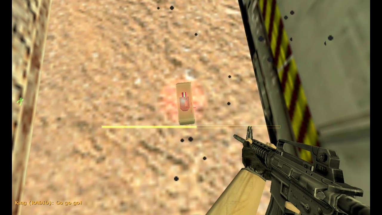 Counter Strike: How to defuse the c4 (bomb)