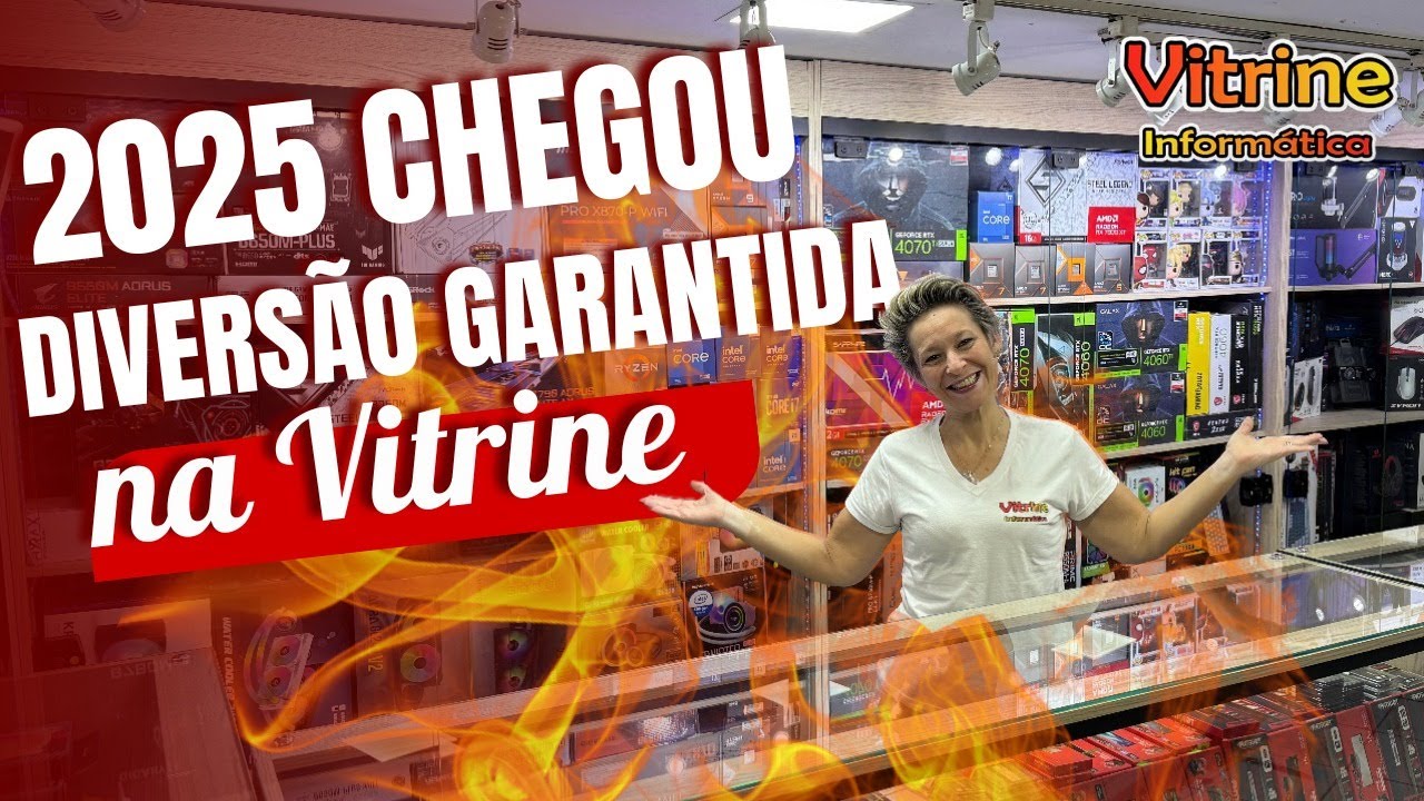 2025 - DIVERSÃO GARANTIDA MONTANDO O SEU PC GAMER NA VITRINE 🥳🤩🚀