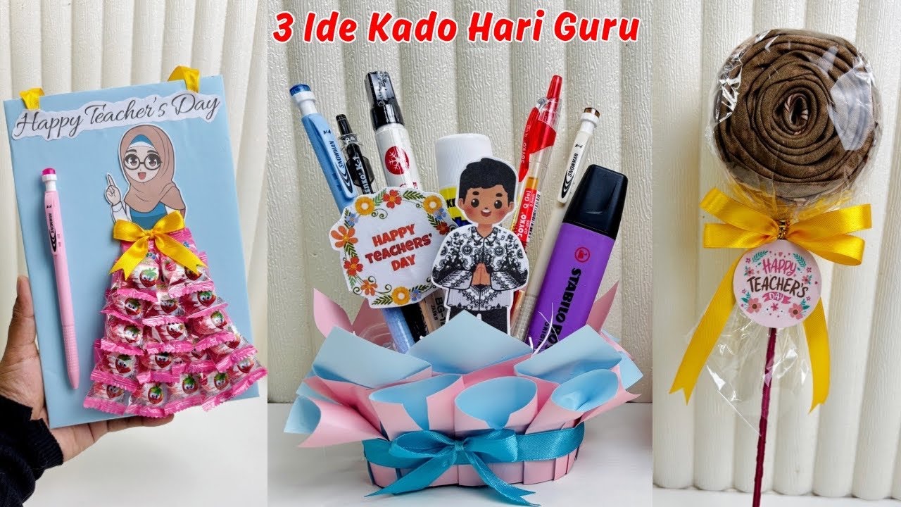 3 Ide Kado Hari Guru Simpel Mudah Murah 