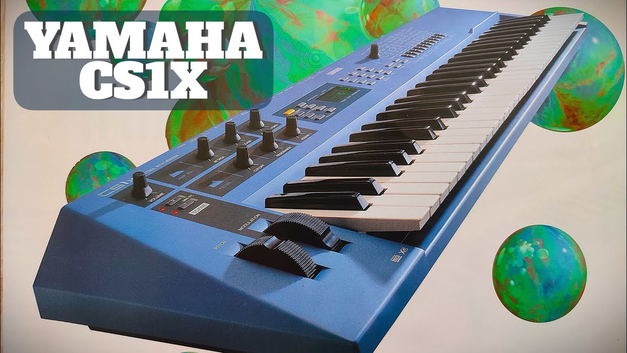 YAMAHA CS1x Synthesizer Factory Demo Tracks
