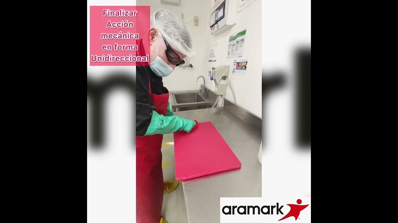 DESINFECCIÓN DE TABLAS DE PICAR