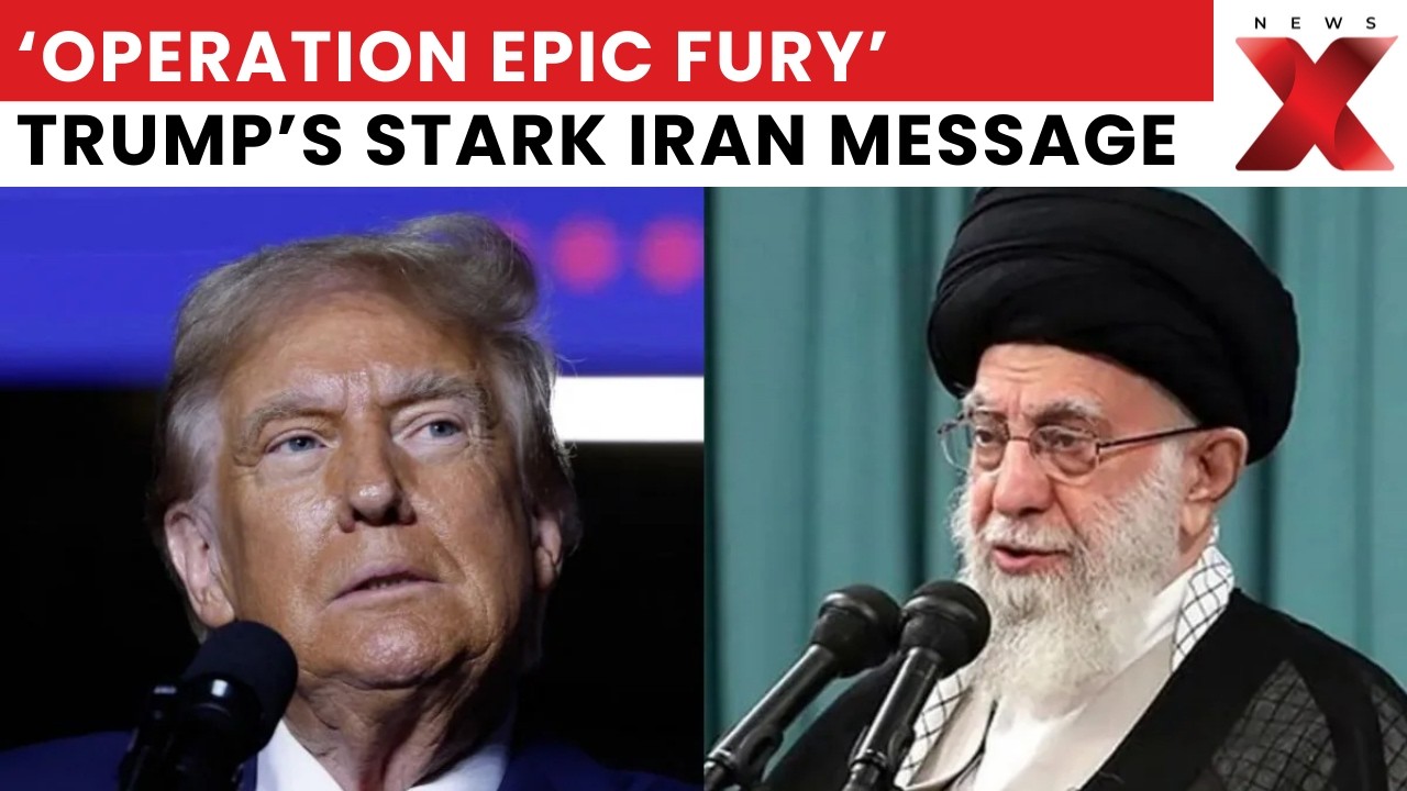 Trump Launches Operation Epic Fury, Strikes Hundreds of Targets Across Iran | Iran-US War