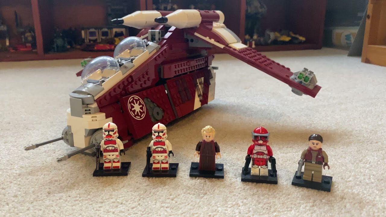 Lego set 75354 (Coruscant Gunship) review 