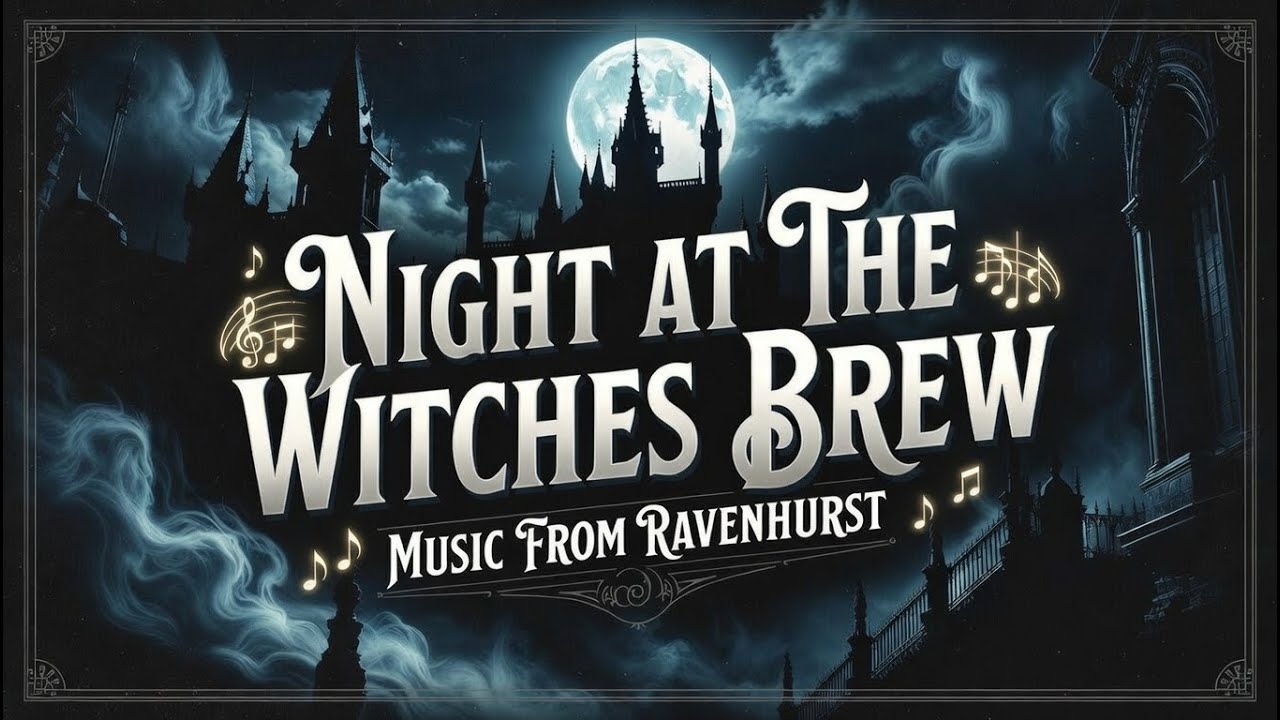 Night at The Witches Brew ☕🌙 | Gothic Dark Academia Music from Ravenhurst