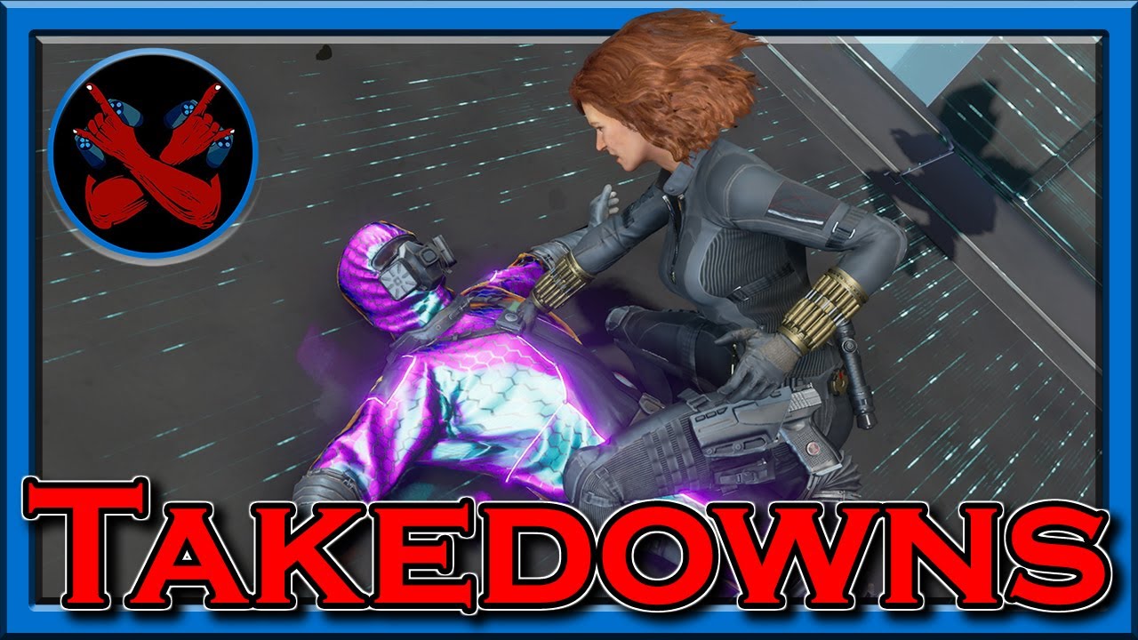 Avengers Takedowns | Black Widow