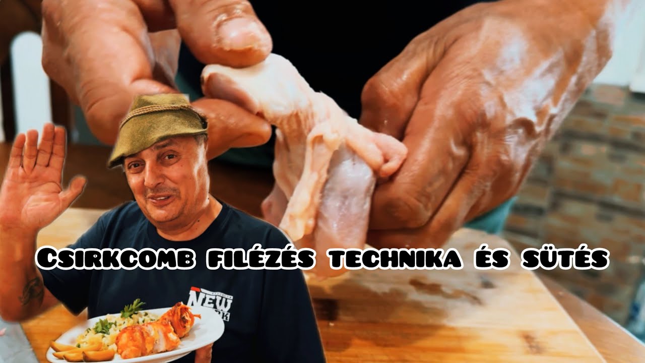 Anyós - Só konyhája (Csirkecomb filézés technika) 🍗🐓🐔🐥