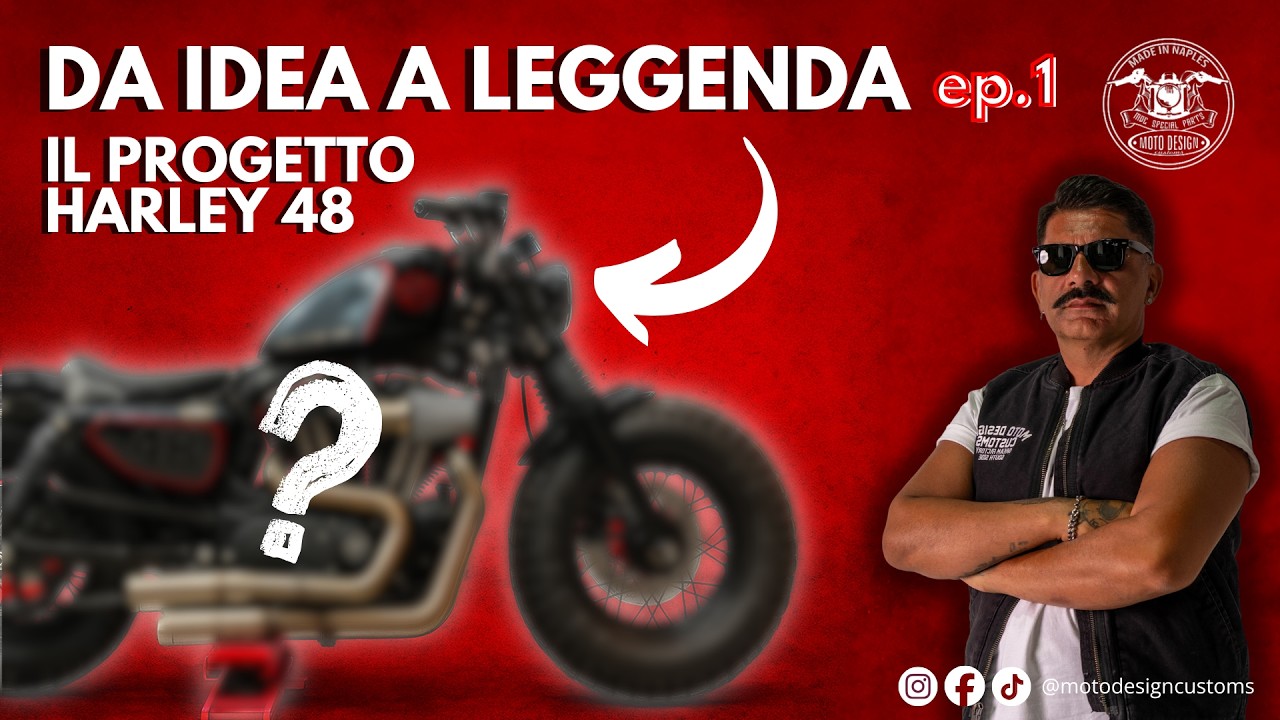 PARTE 1-COSTRUIAMO INSIEME UNA HARLEY DAVIDSON 2016 DA ZERO