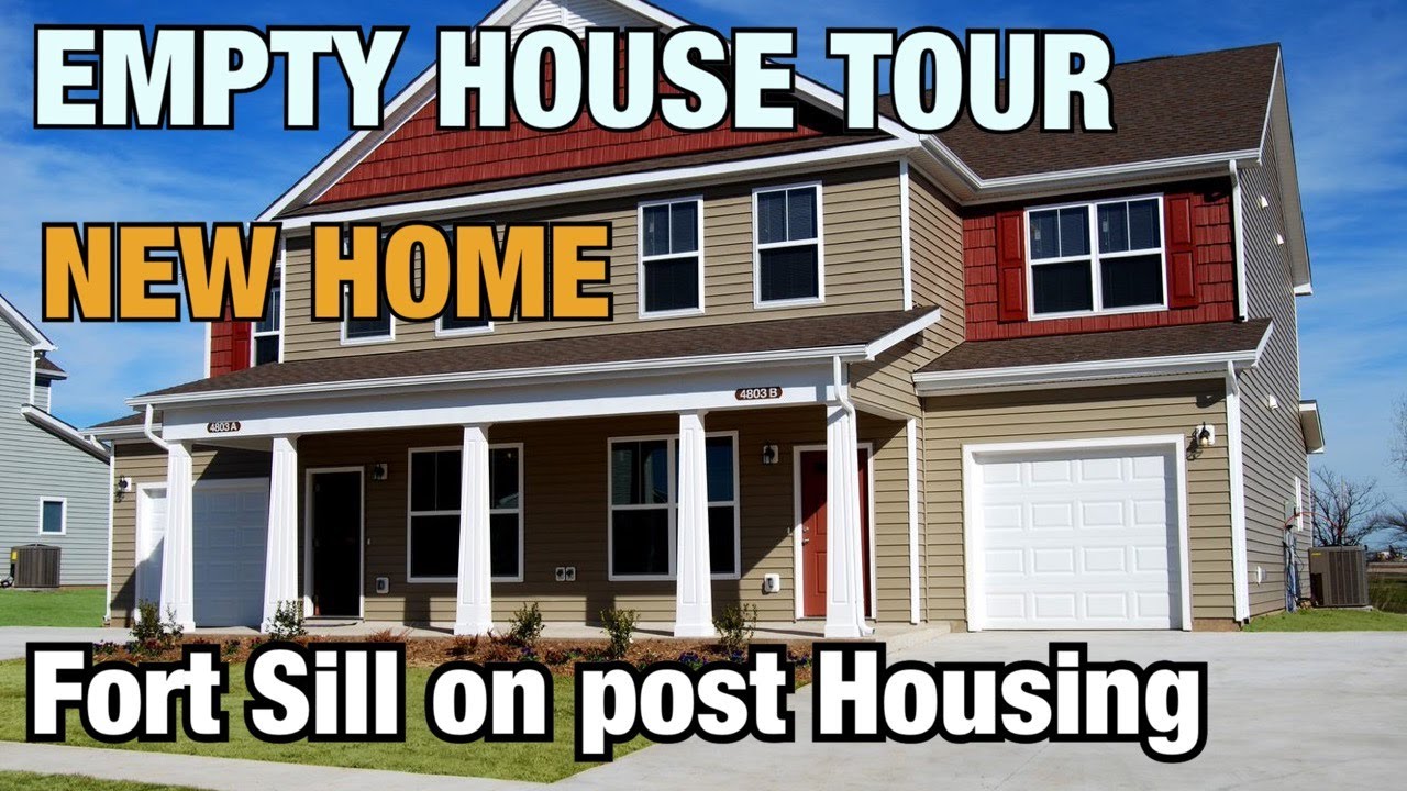 EMPTY HOUSE🏡TOUR|FORT SILL OK MILITARY HOUSING|PINAY US MILITARY WIFE  #housetour #fortsill