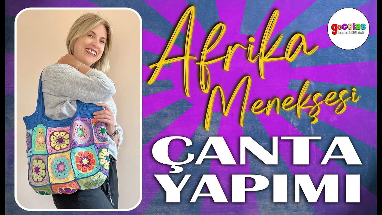 AFRİKA MENEKŞESİ ÇANTA YAPIMI