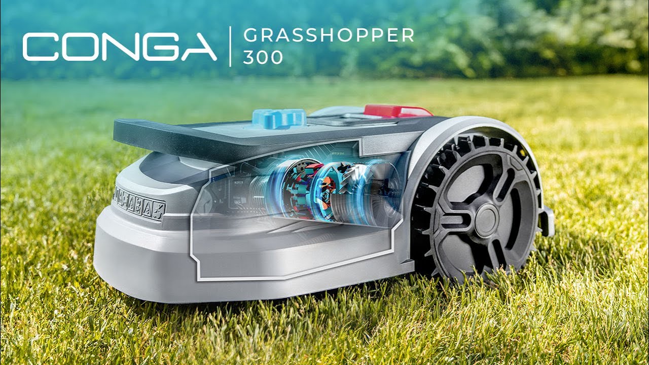 Robot tondeuse Conga GrassHoper 300