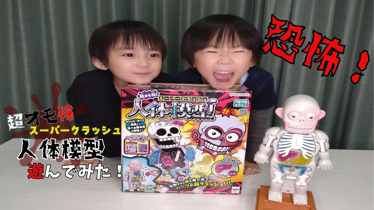 超オモ怖！スーパークラッシュ人体模型　遊んでみた　SYOYUチャンネル