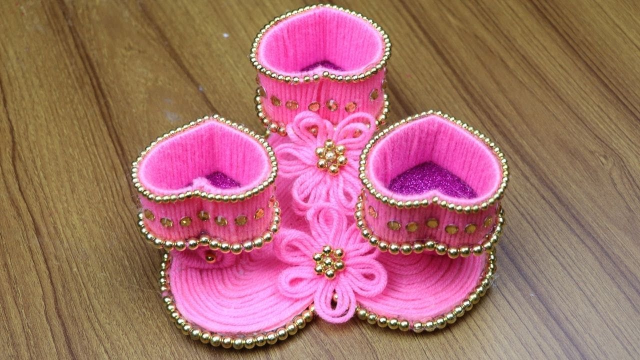 DIY arts and crafts - Woolen art and craft ideas - Plastic bottle craft ideas - DIY Projects