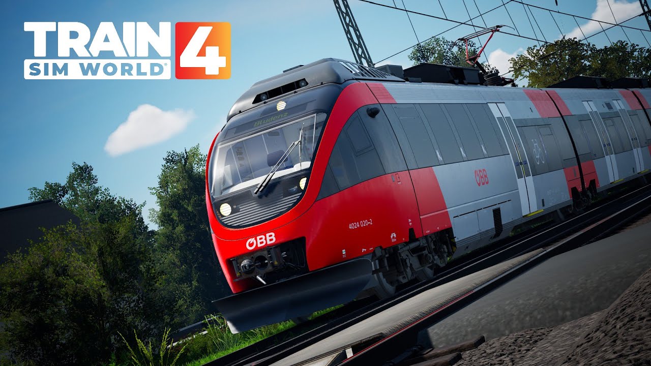 TRAIN SIM WORLD 4 #001: S1 Lindau - Hohenems | S-Bahn Vorarlberg | Baureihe 4024-TALENT 1 | TSW4 #ad