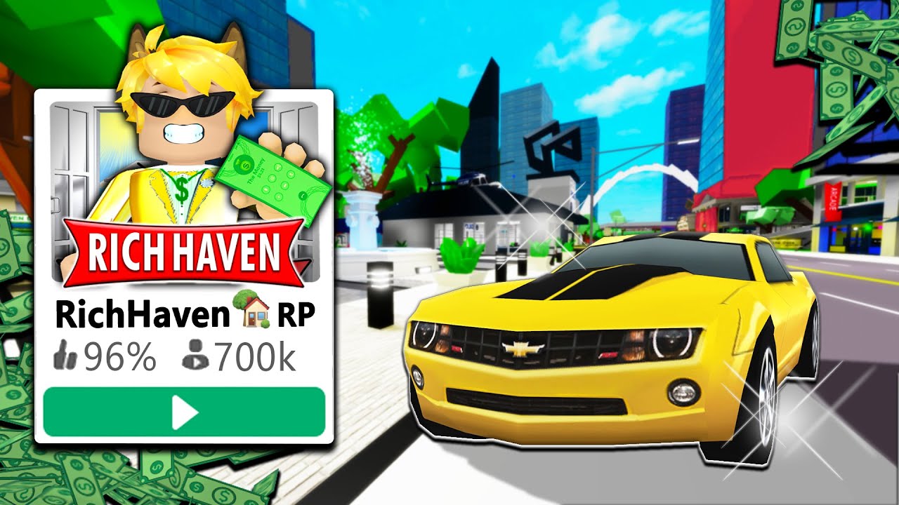 I made a FAKE BROOKHAVEN for Rich People
