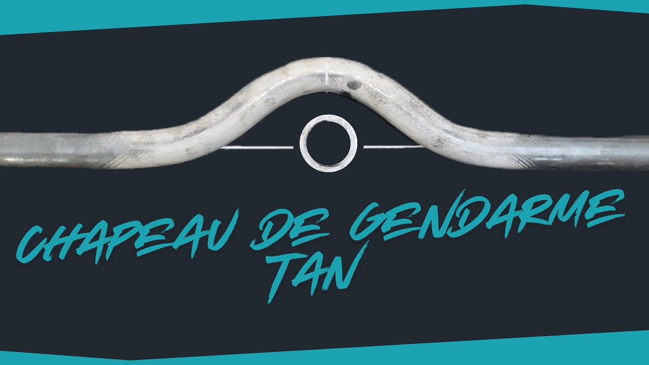 Chapeau de gendarme acier atelier -  Steel Crossover Pipe
