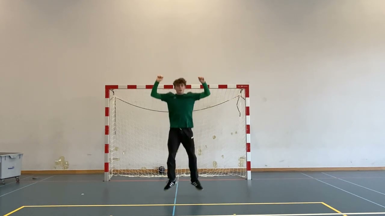 Gegenstoss bewegung 2 als Handballtorhüter