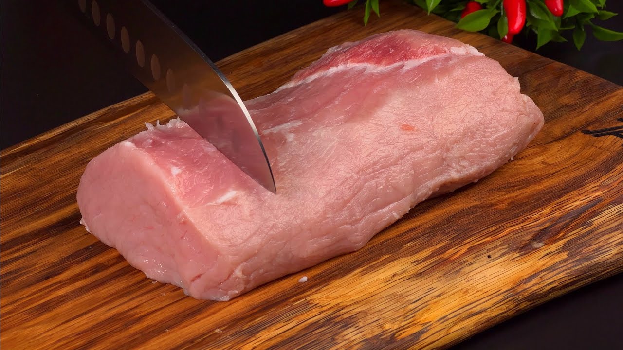 Простой мясной рецепт за 15 минут!  Рецепт свинины, которая тает во рту!