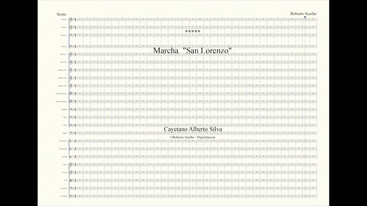 Marcha 'San Lorenzo' -  C Silva