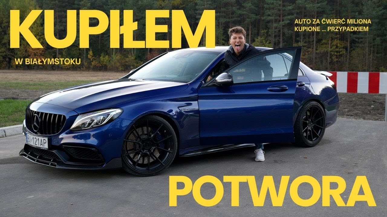 Kupiłem 800-konnego Mercedesa AMG c63s: szybszy niż Bugatti! 😳