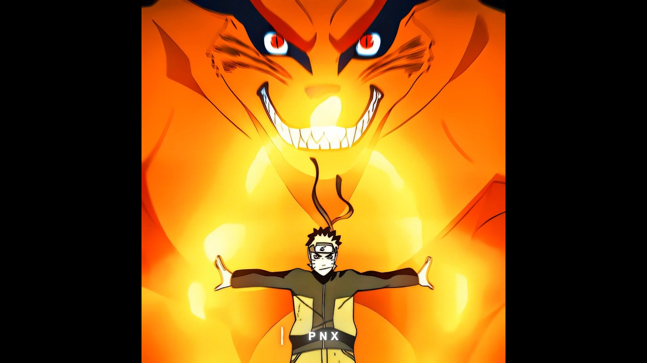Naruto & Kurama 🧡🥹