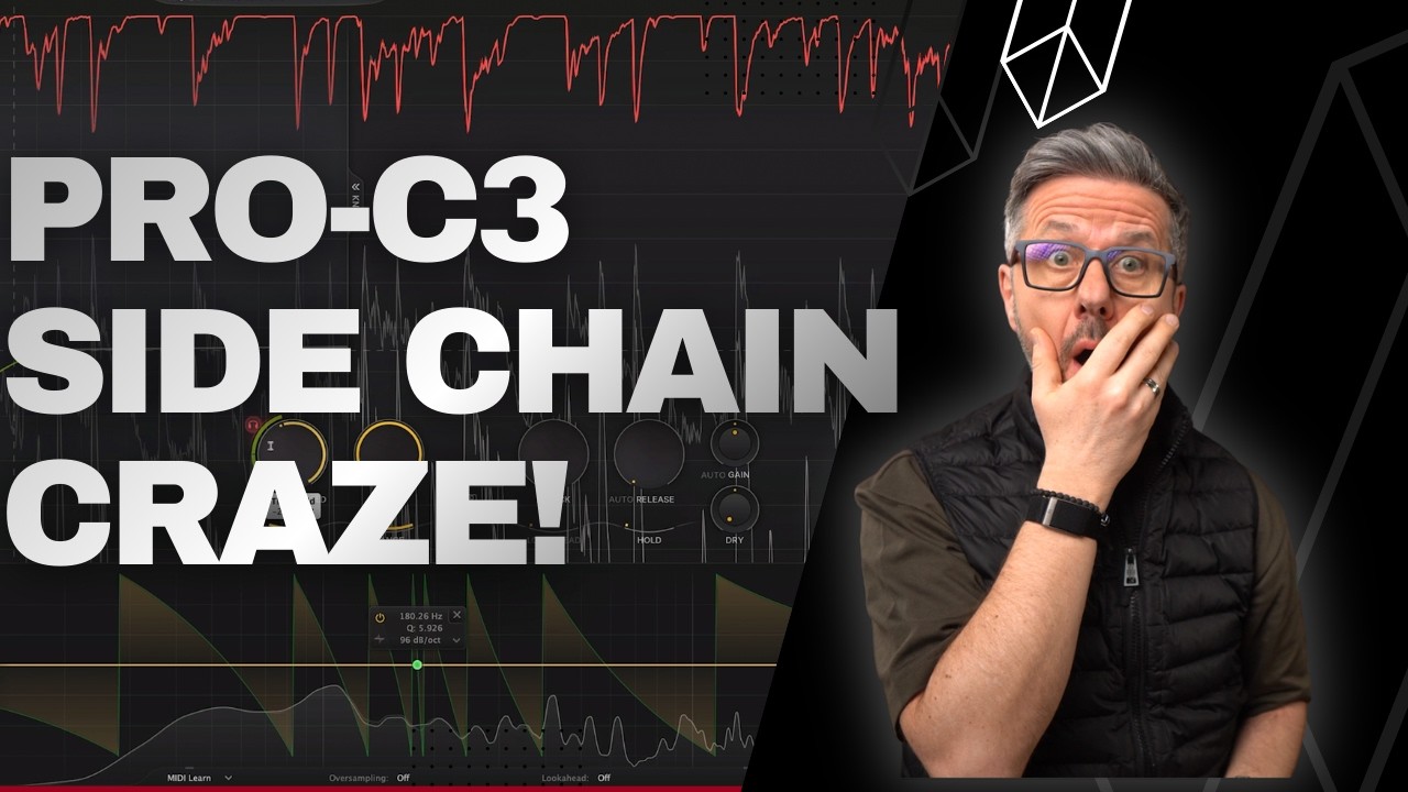 FABFILTER PRO-C 3 - NIESAMOWITE MOŻLIWOŚCI SIDE CHAIN'U