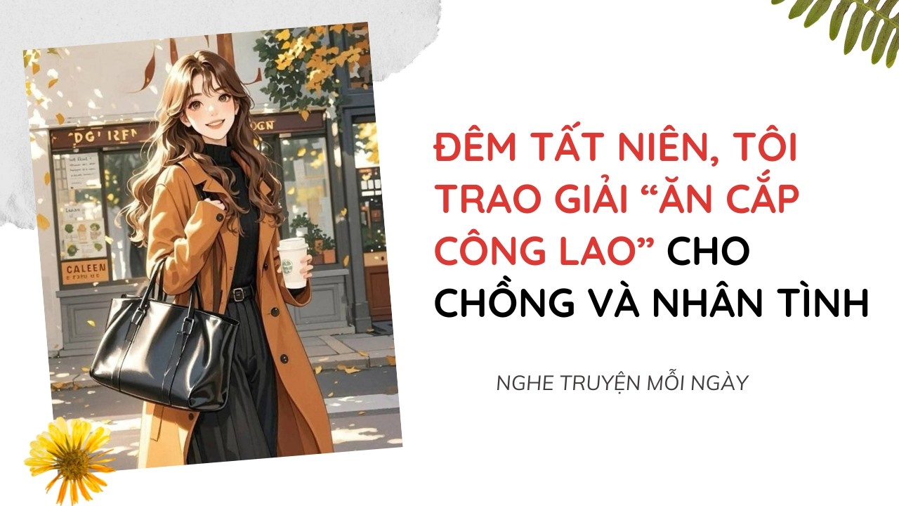 Đêm Tất Niên, Tôi Trao Giải “Ăn Cắp Công Lao” Cho Chồng Và Nhân Tình