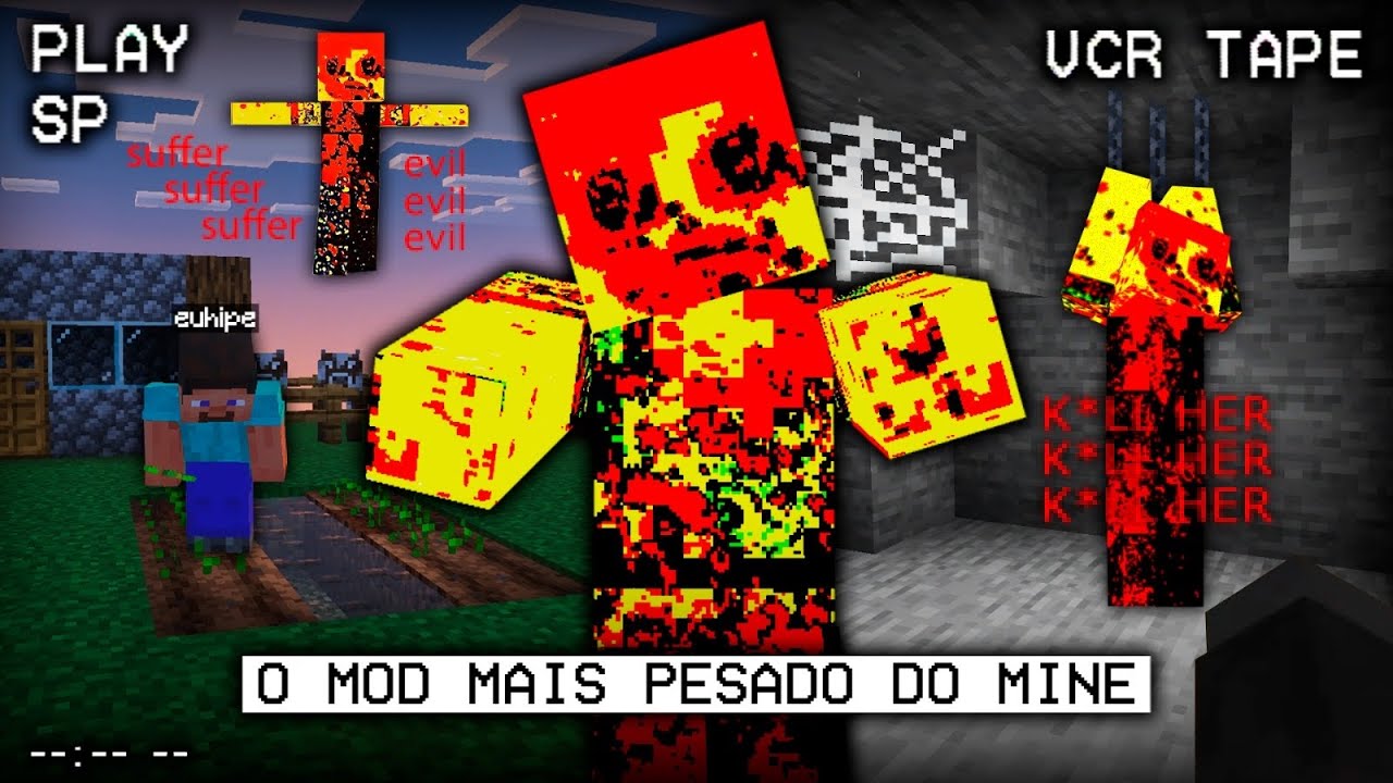 EVIL HUNTER: THE MOST IMMORAL MINECRAFT MOD