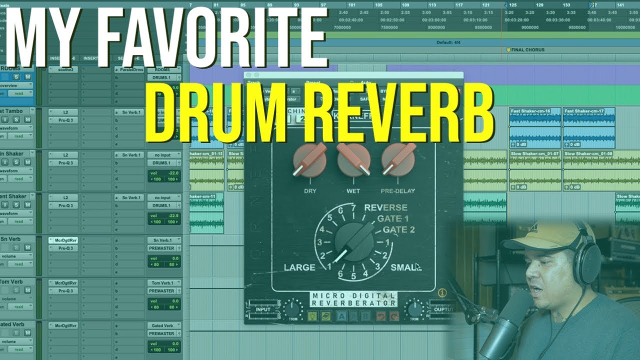 My Favorite Drum Reverb? | Korneff Audio Micro Digital Reverberator