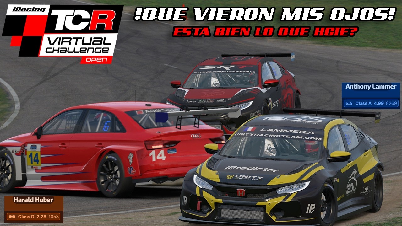 iRacing📢TCR📢Open📢Summit Point📢que fue lo que paso?📢SRT