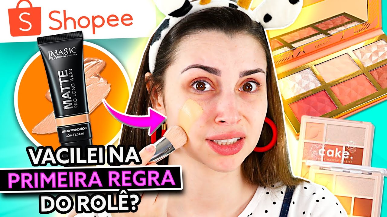 MAIS UMA COMPRA DE MAKE NA SHOPEE - FIZ BESTEIRA?