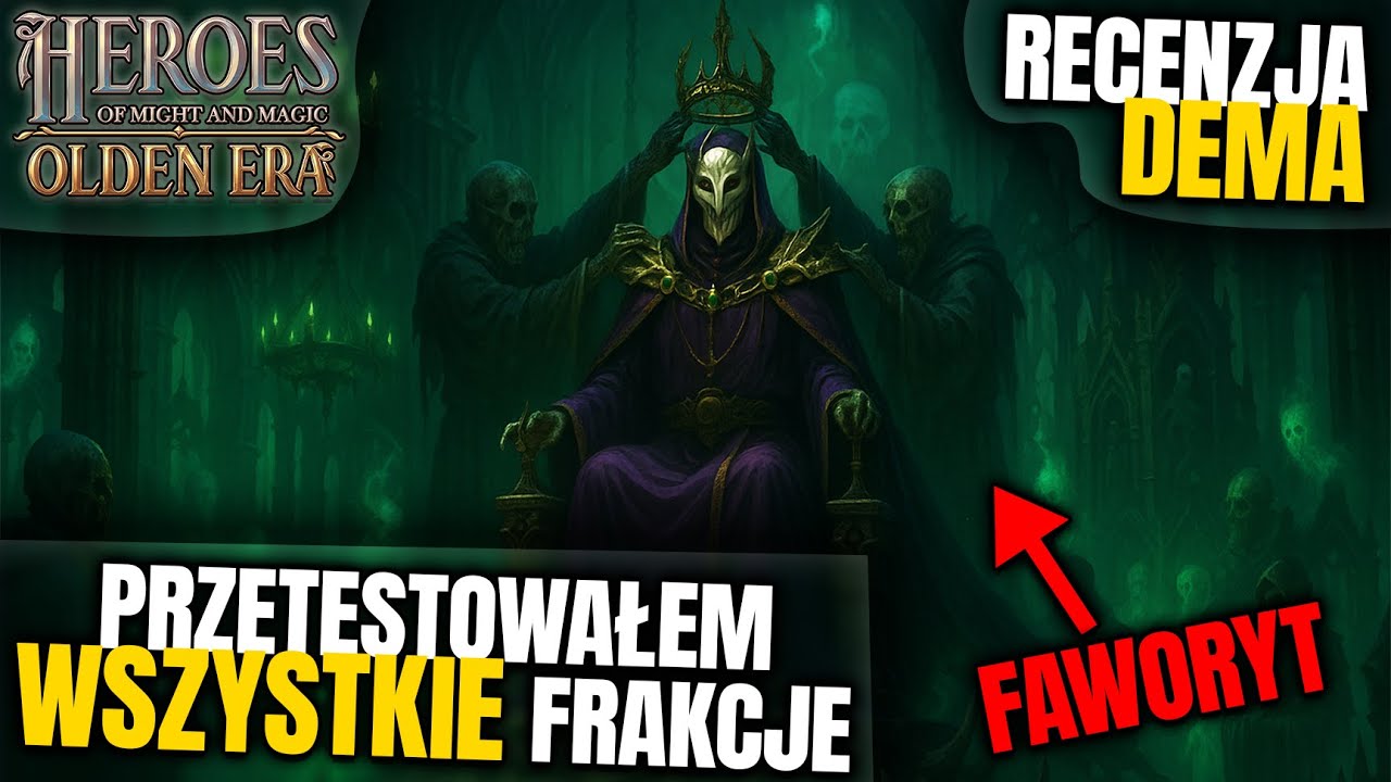 Wytestowałem Wszystkie Frakcje | Recenzja Dema | Heroes of Might and Magic: Olden Era | 2K