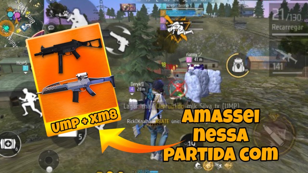 LEVEI GERAL NESSA PARTIDA COM A UMP E XM8 !!!! SERÁ Q BOM ? VENHA VER 