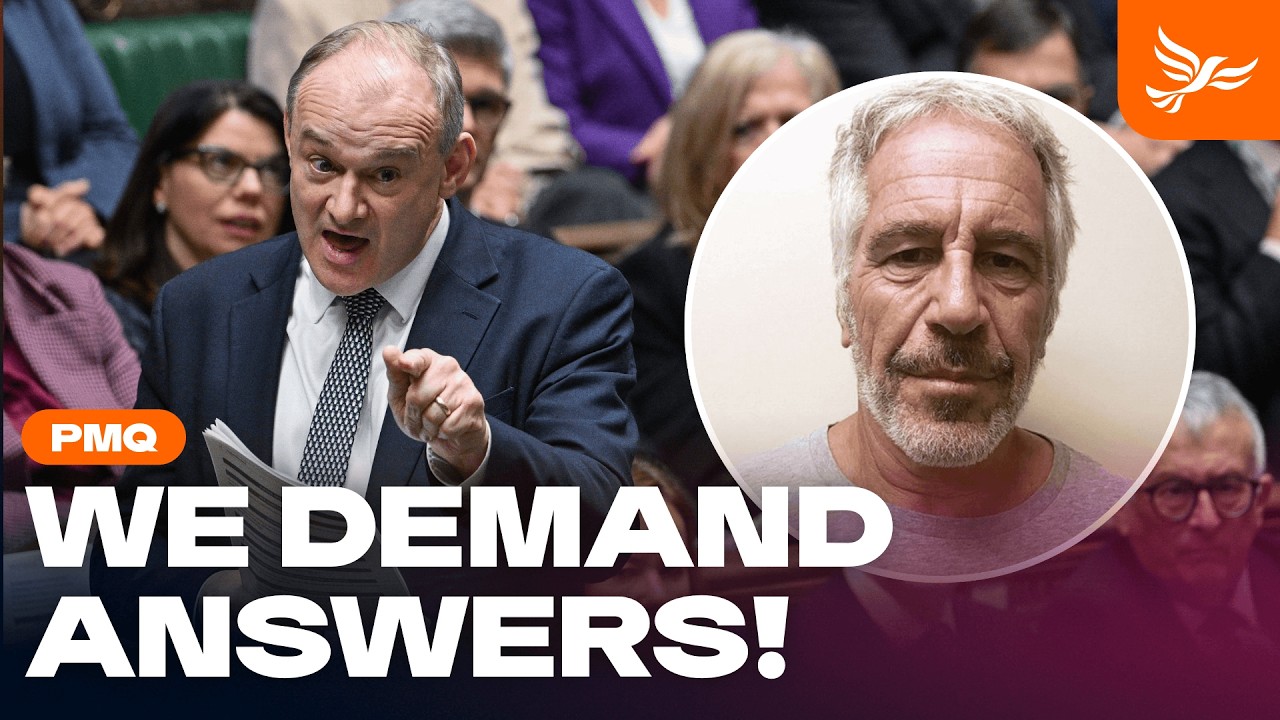 Ed Davey ROASTS Starmer over Epstein inaction