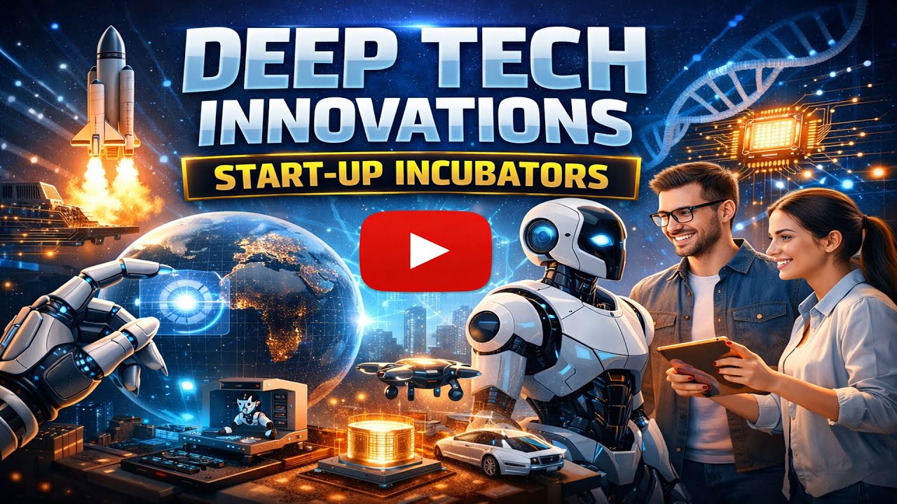 Deep tech innovations start-up incubators